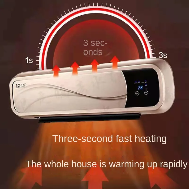 Wall-mounted energy-saving heaters bathroom household electric heaters air conditioners  climatisatiseur  미니 에어콘  вентилятор