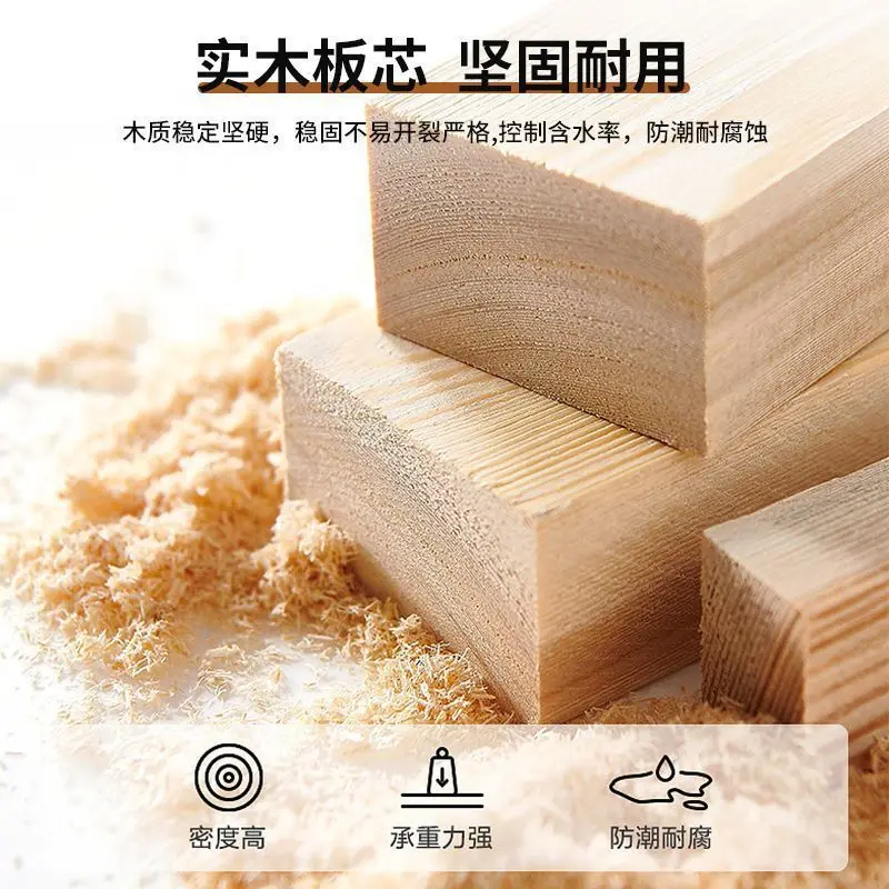 Cream wind solid wood floor TV cabinet, living room household small apartment coffee table TV cabinet