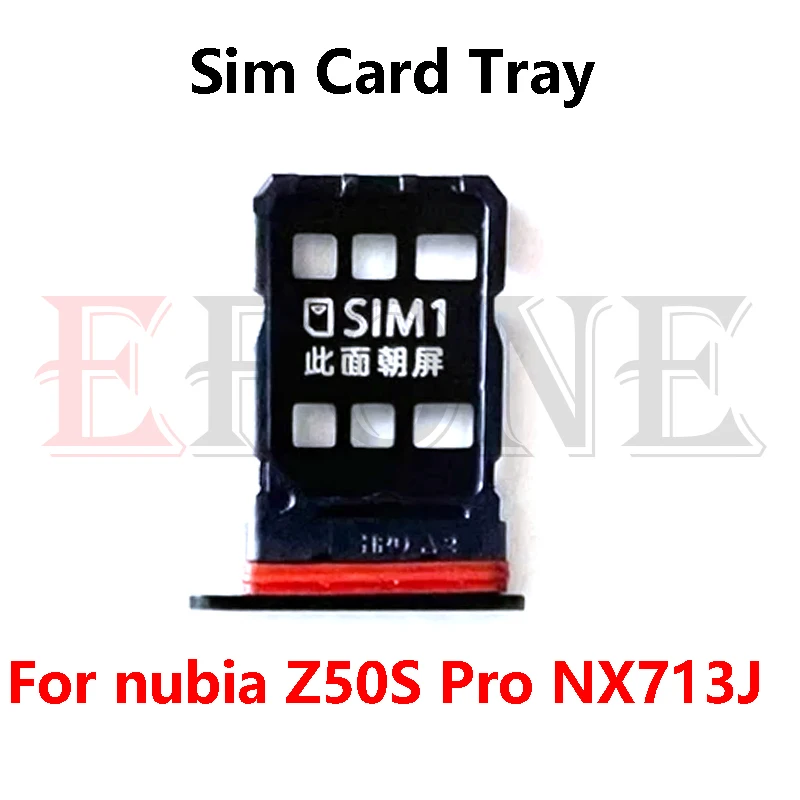 SiMグッズセット For ZTE nubia Z60 Z60S Z50 Z50S Z70 Pro Ultra Sim Card Slot Tray