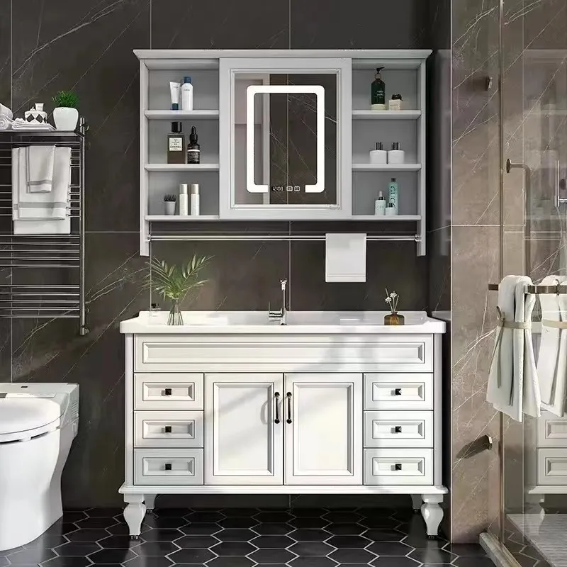 Gadget Armadio in legno Cina Divisori per pavimenti in carta Cassetti per piante Armadio bianco Display Disinfettante Gabinete Mobili per la casa