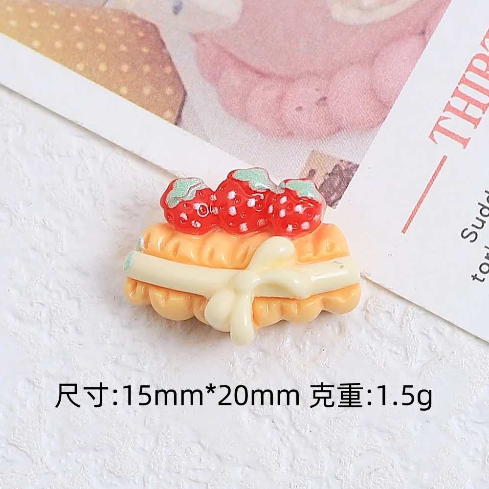 5 قطعة/الوحدة جديد Kawaii الكرتون الآيس كريم ، كعكة الراتنج شقة الظهر الكرتون سجل القصاصات تمثال Bow بها بنفسك القوس اكسسوارات الديكور الحرف