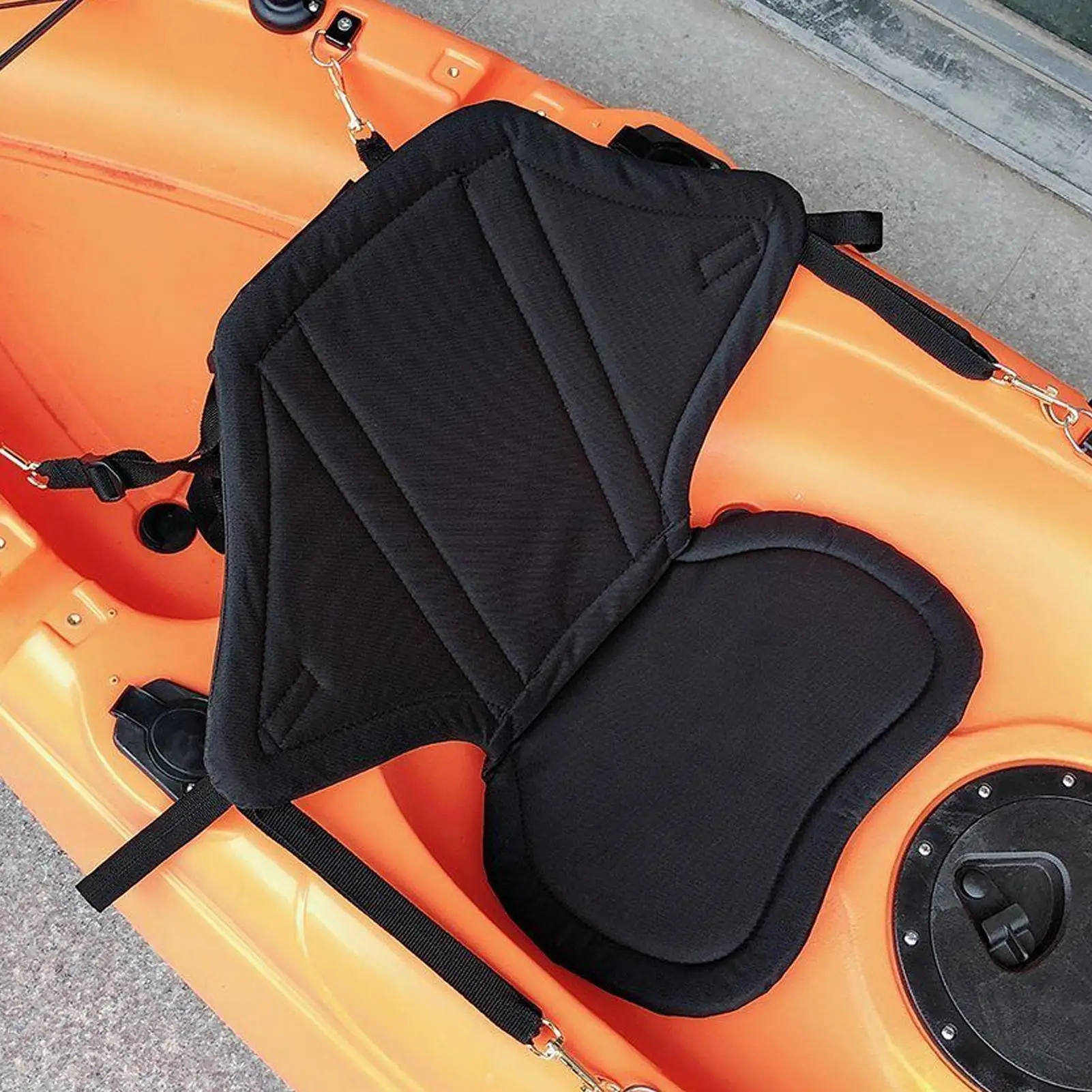 

Новая подушка для сиденья для каяка, жесткая поддержка, спинка сиденья для каяка, регулируемая доска для весла для каноэ, универсальное сиденье для сидения