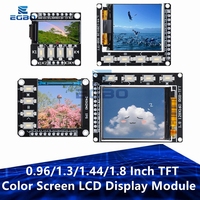 0.96/1.3/1.44/1.8 Inch TFT Color Screen LCD Display Module  with 4key button Drive ST7735 st7789 Interface SPI 128X160 240X240