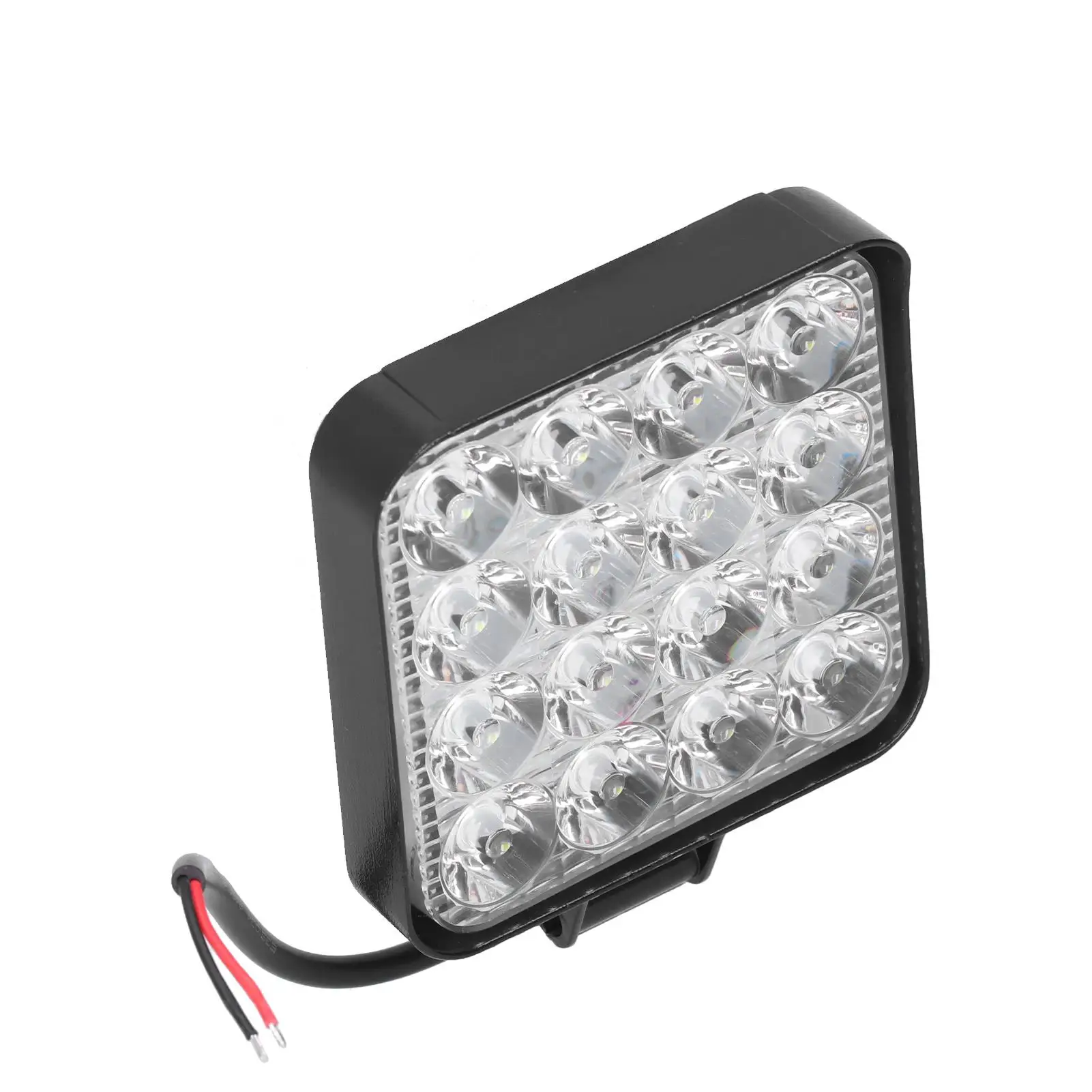 Lampa robocza LED 48W 2000LM 6000k kwadratowe reflektory do białego światła IP68 wodoodporna uniwersalna stylizacja samochodu