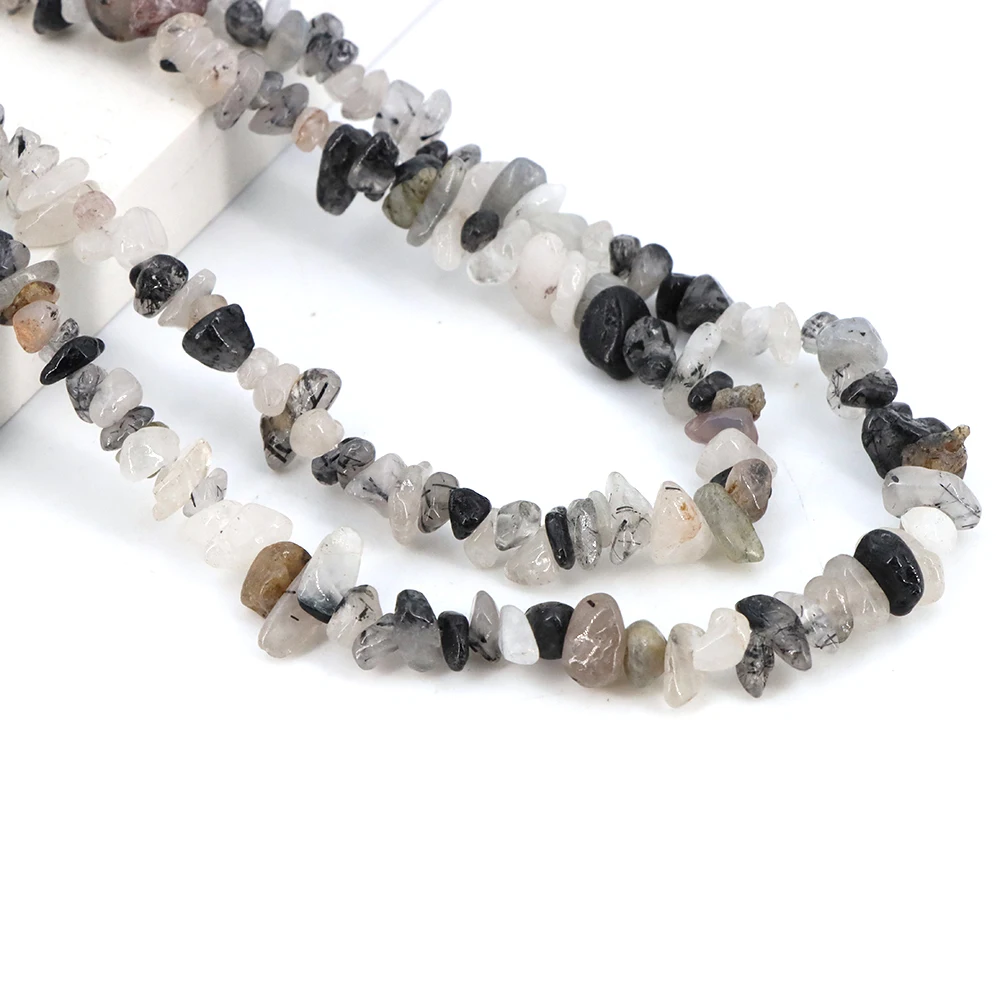 3-5mm/5-8mm Natuurlijke Granaat Amethist Aquamarijn Kralen Onregelmatige Freeform Chip Grind Vorm Steen kraal DIY Sieraden Maken Armband