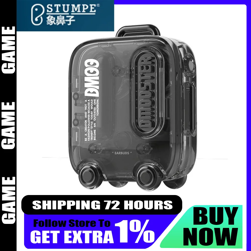 

Dmooster D03 Wireless Earbuds In-ear TWS Customizable Luggage Suitcase Touch Control Gaming Esports Noise-Cancelling Headphones