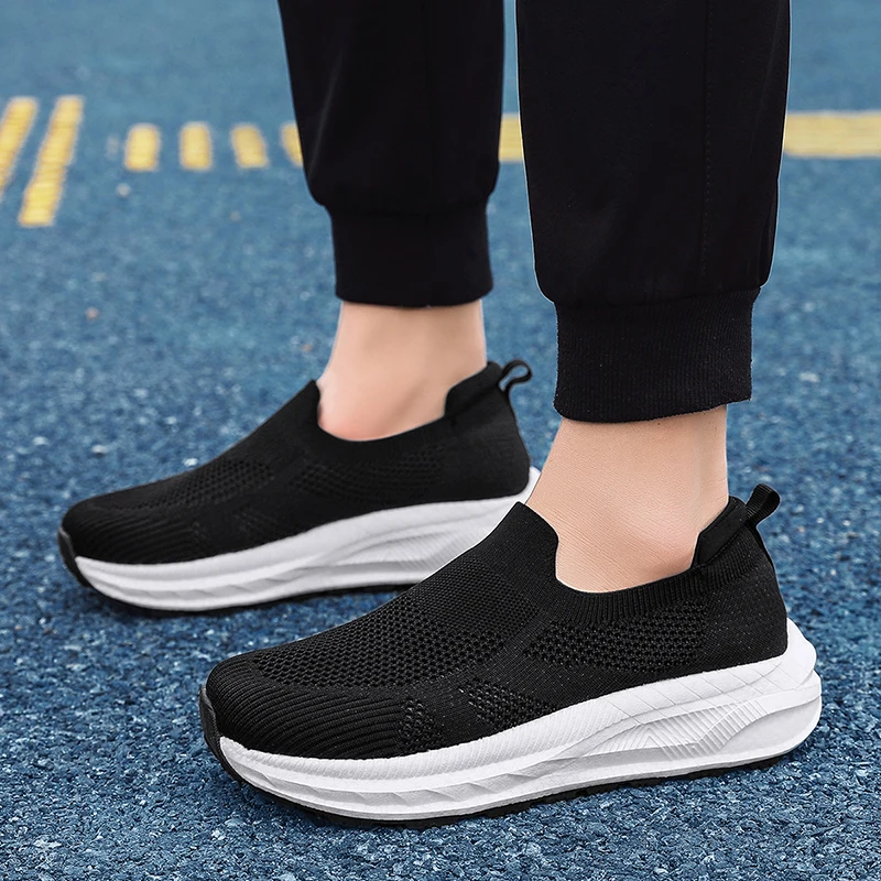 

Running Mesh Shoes Fashion Casual Sneakers Outdoor Breathable Athletic Gym Men Tennis Footwear Lightweight Zapatillas De Hombre
