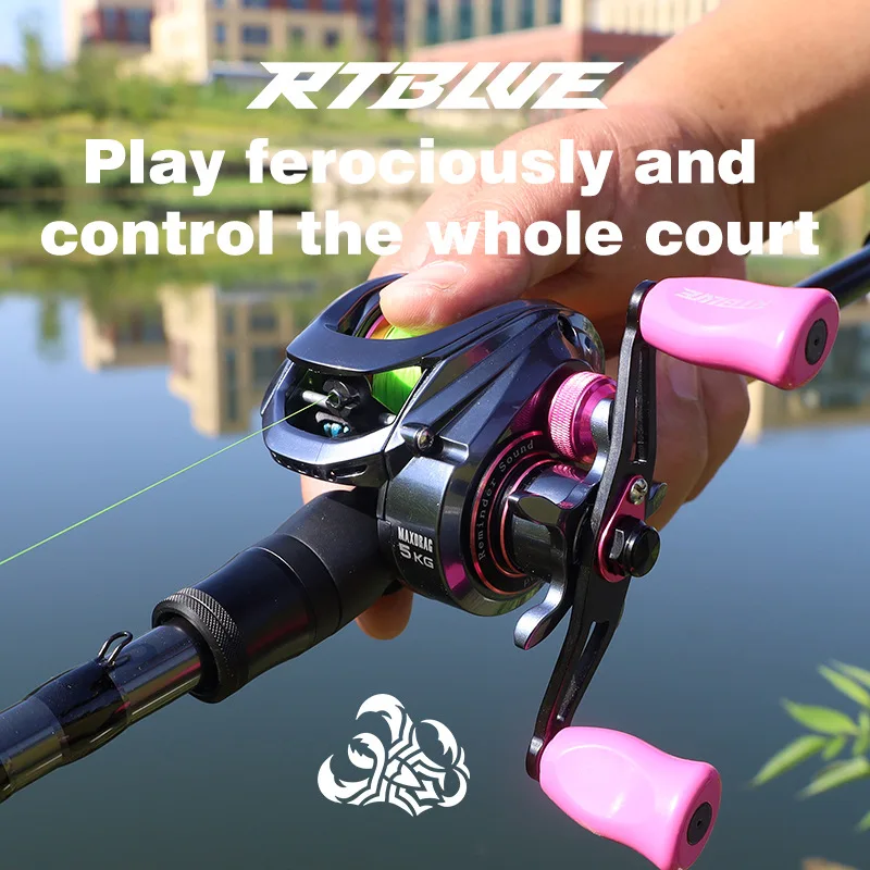 rtblue-poisonous-scorpion-baitcasting-reel-71-high-speed-ratio-169g-5kg-max-drag-magnetic-brake-long-casting-for-freshwater