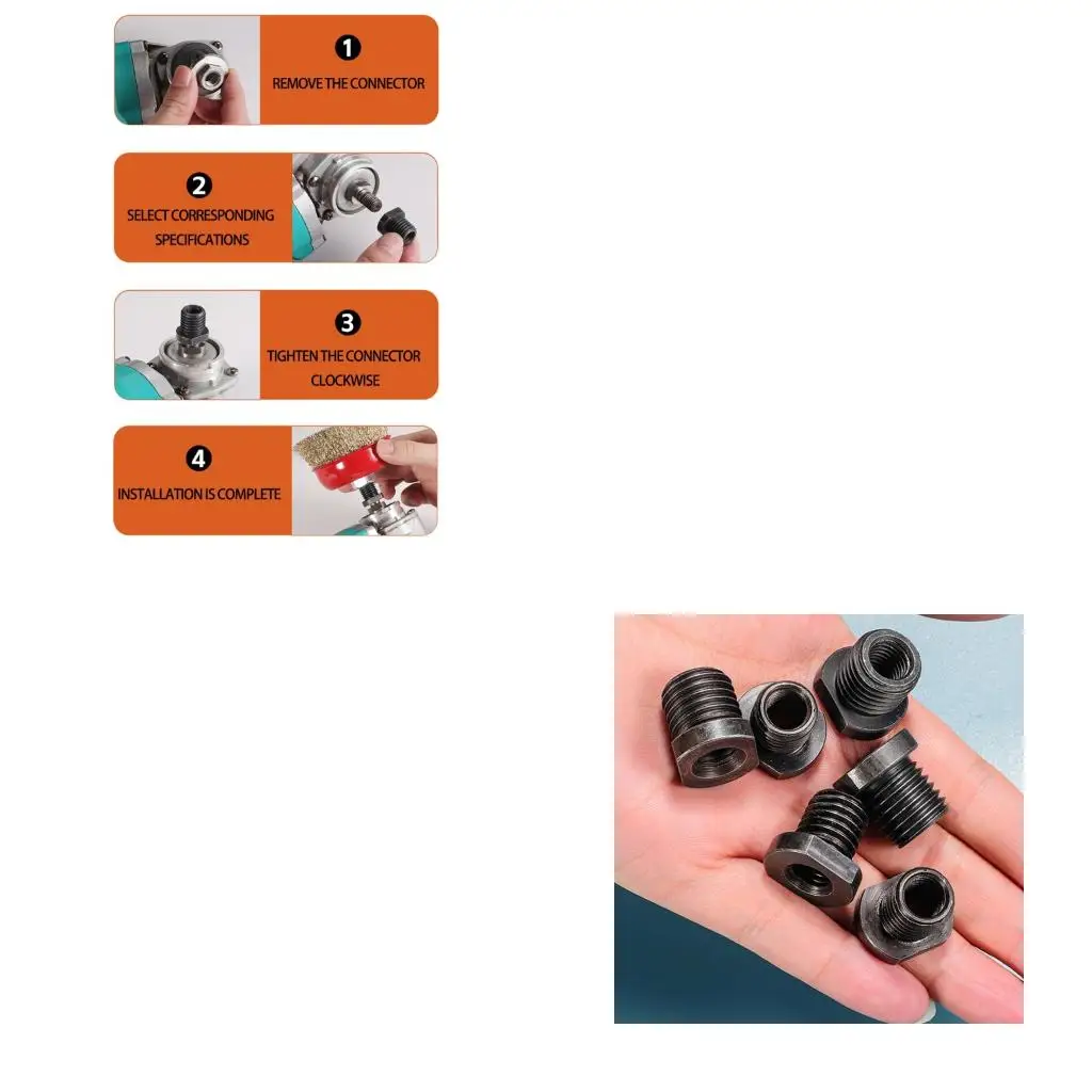 

Преобразователи угловых шлифовальных машин от до M14 адаптеры для инструментов, аксессуары, угловые разъемы, силовая