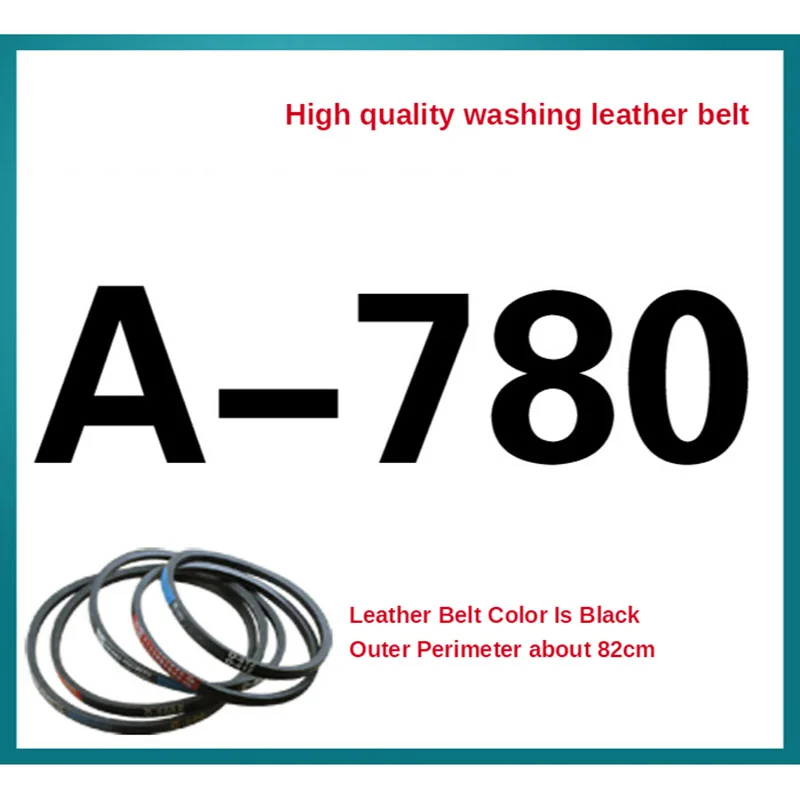 A-780 Washing Machine Belt,A Type Belt Transmission Belt,Washing Machine Motor Belt,Triangle Belt Accessories