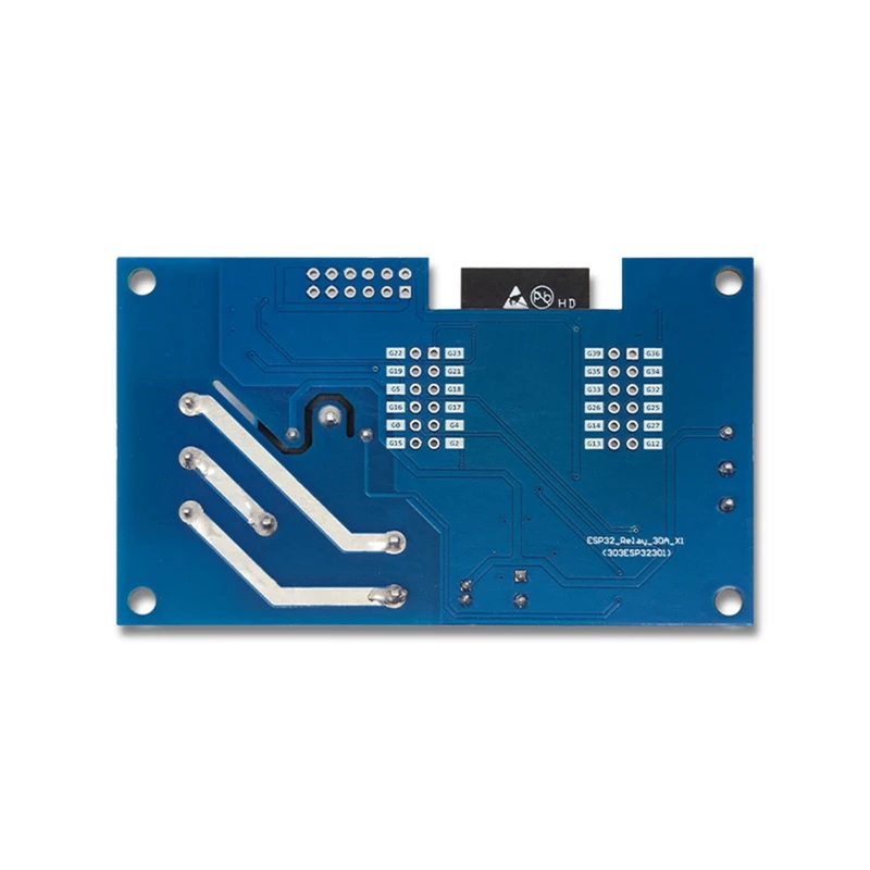 Modulo relè WIFI a 1 canale 30A ESP32-WROOM-32E Modulo scheda di sviluppo per controllo wireless Smart Home DC7-28/5V-B12B