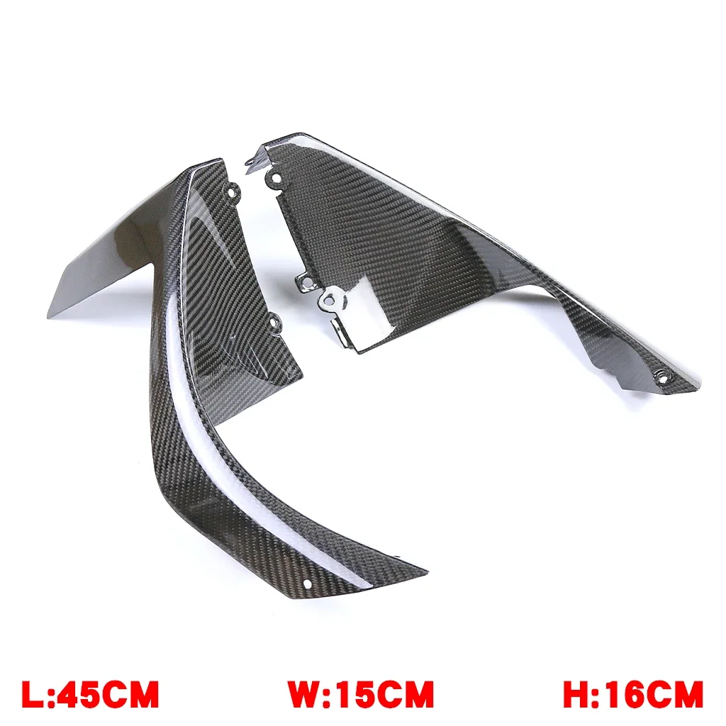 For Kawasaki ZX10R 2021-2023  100% Carbon Fiber Leading Edges Lower Side Panels