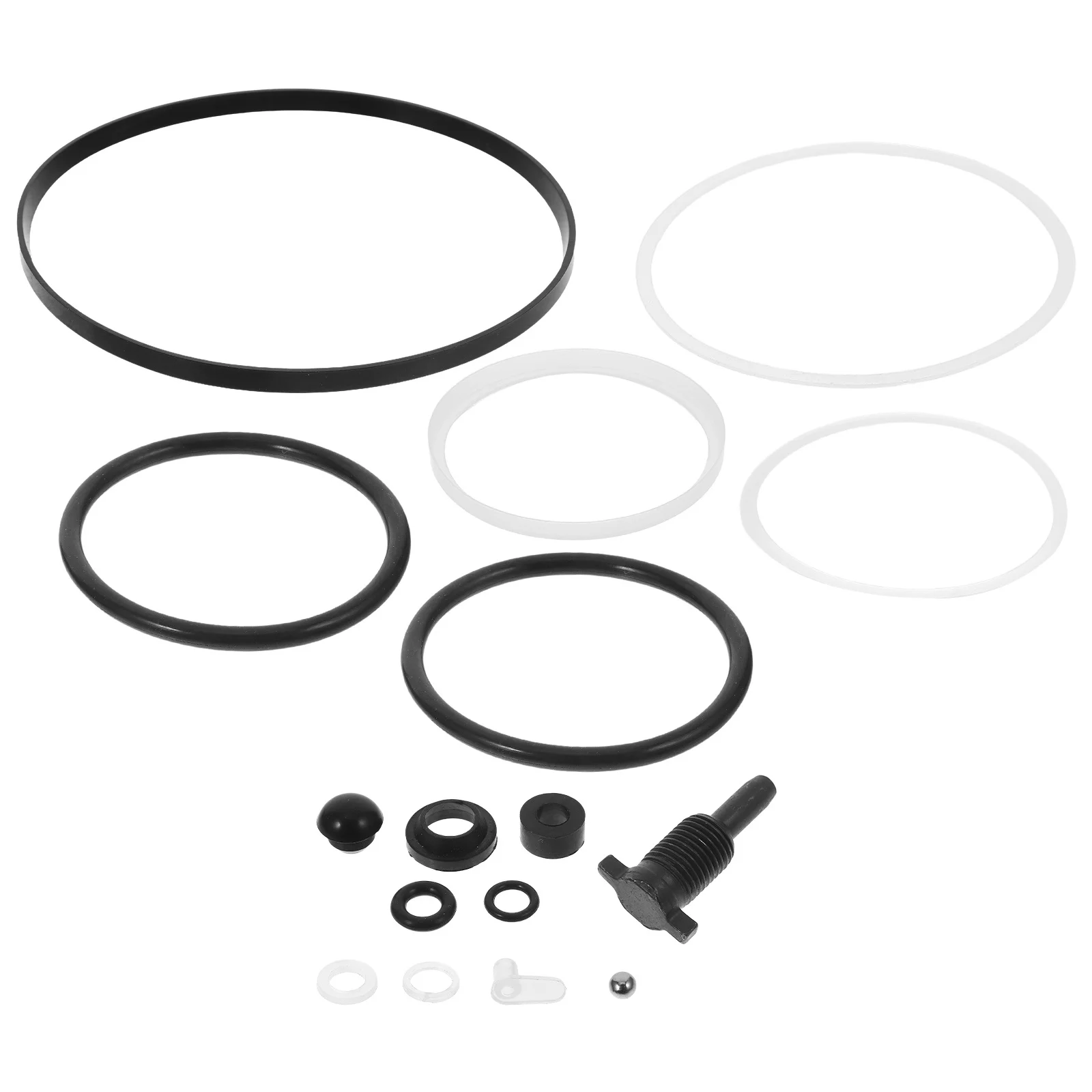 

1 set Jack Repair Kit Horizontal Parts Durable Steel Balls Dustproof Valve Floor Jack Seal Kit Tire Craftsman