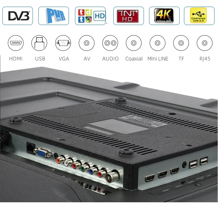 STLF personalizado avançado 43 polegadas Smart TV sem moldura 110-240v 50/60Hz tela LCD FHD Smart TV