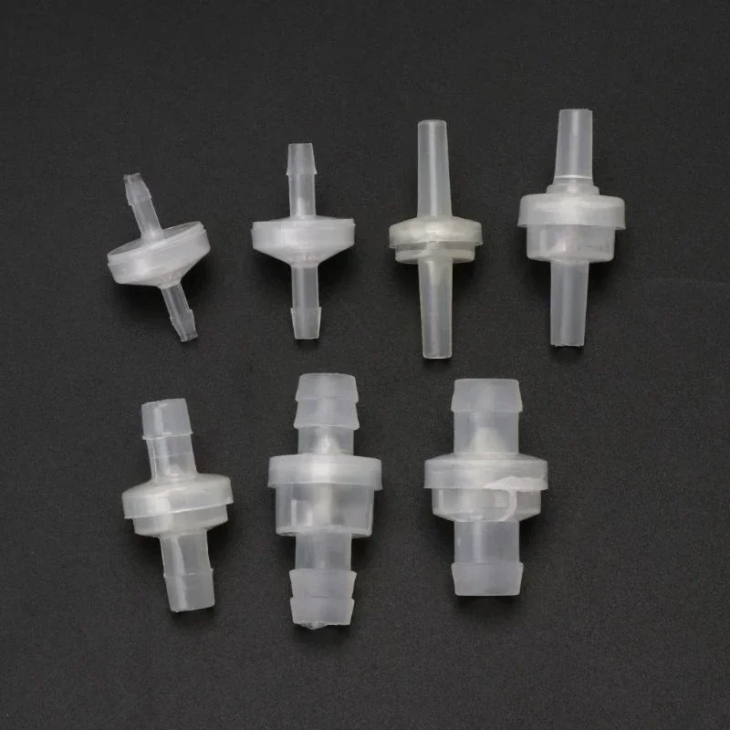 

1pcs 3-12mm Plastic One Way Check Valves Water Inline Fluid Check Valves For Fuel Gas Liquid Pipe Connector Plumbing Parts