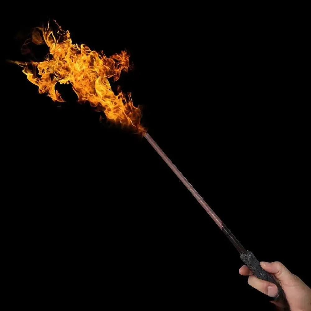 Harrys Wizard Magic Wands Fire-breathing Wand Shoot Fireballs Role-playing Props Fireball Wands Electronic Wand Toys Kids Gifts - Image 4