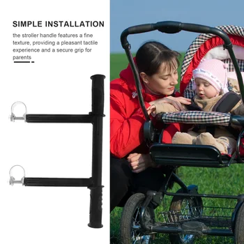 Universal รถเข็นเด็ก Handle Extender รถเข็นเด็ก Handrail ควา...