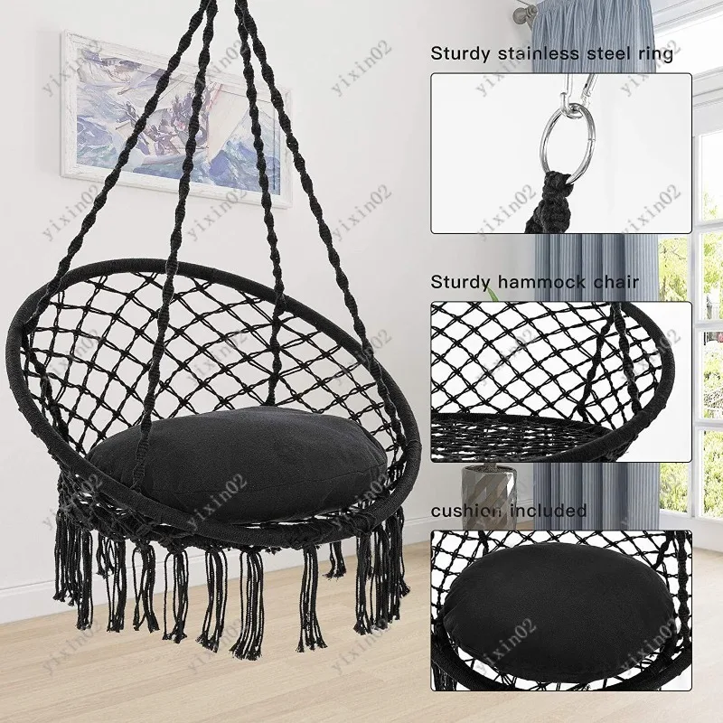 

Outdoor Hanging Swing Chair Hammock Chair for Balcony Garden Indoor Use