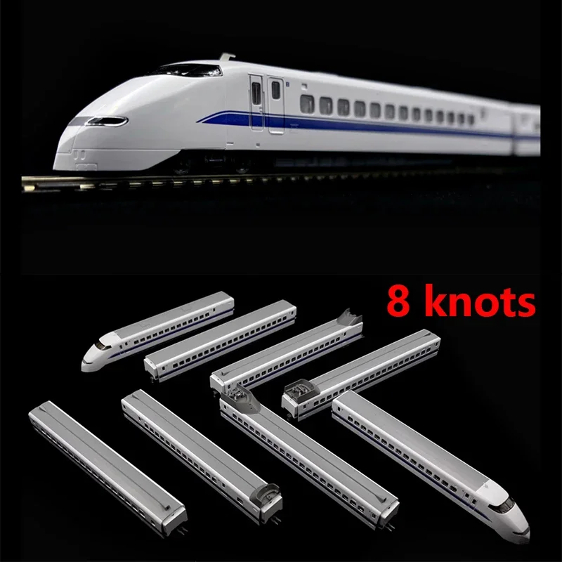 TOMIX-Brinquedo de alta velocidade para coleção de vagão com trilho, Shinkansen Gift, Escala N, 1:150, Conjunto de 8 seções, 98775, JR 300 Series