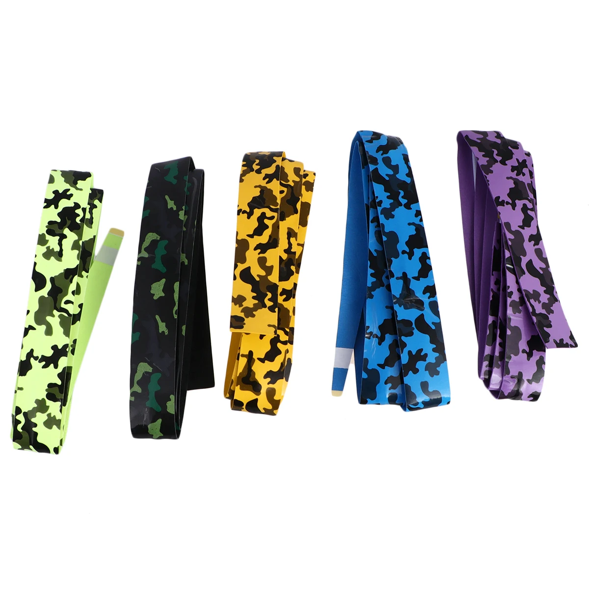 

5 Pcs Racket Anti Slip Belt Overgrips Sweat Absorption Anti Slip Fishing Rod Grip Tennis Accessory Durability Gift