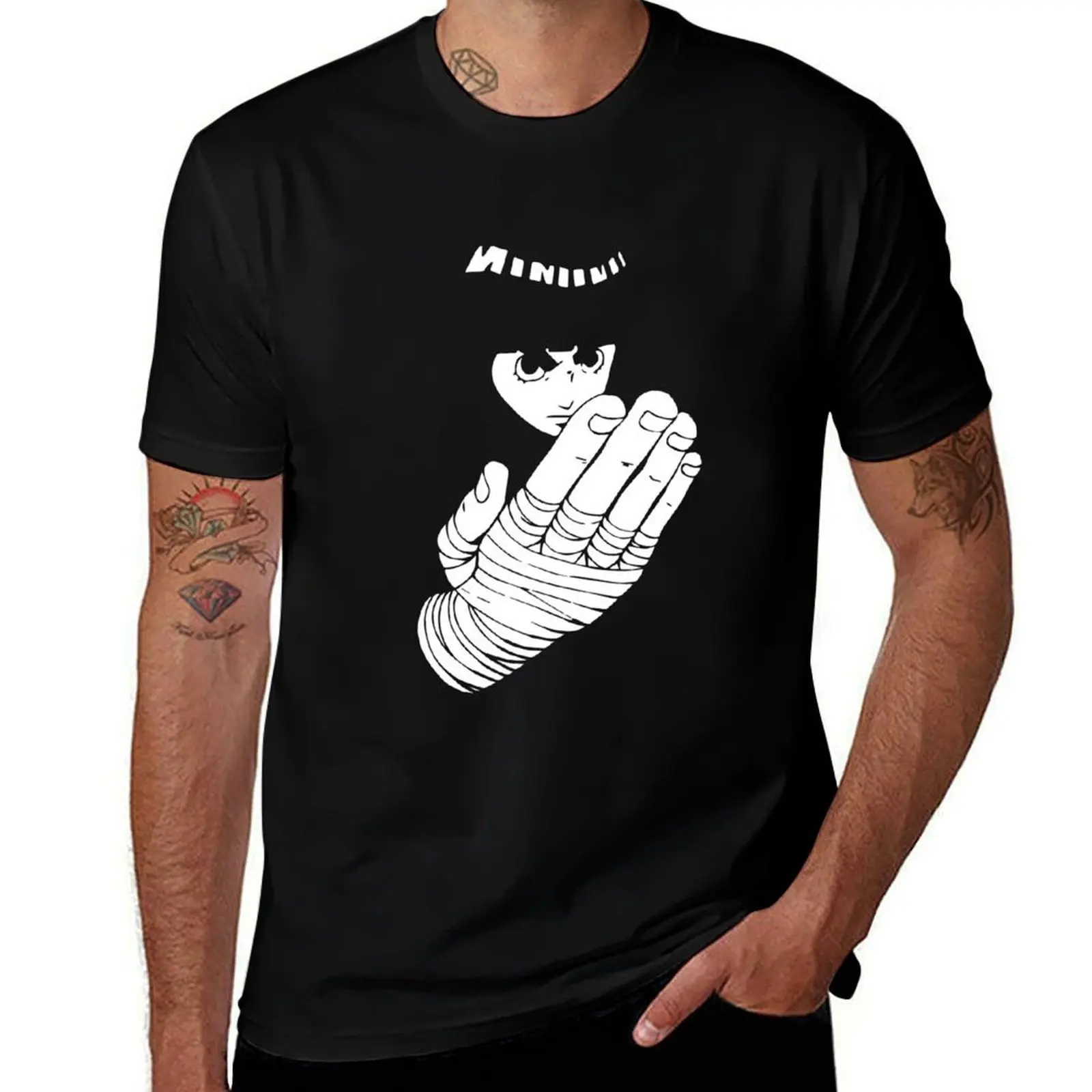 

Rock Lee Bring It Stance T-Shirt man t shirt heavy cotton t shirts for man graphic vintage