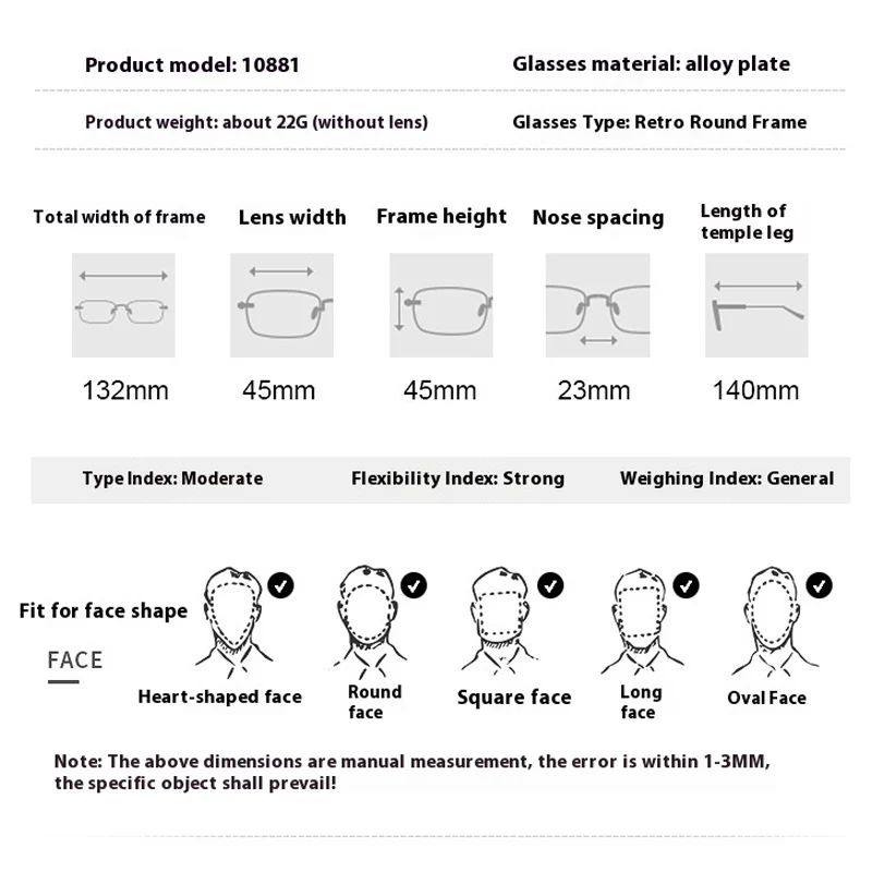 KIZN Vintage Titanium Bijziendheid Brilmontuur Mannen Ronde Optische Recept Brillen Vrouwen Luxe Merk Brillen -0.50 tot