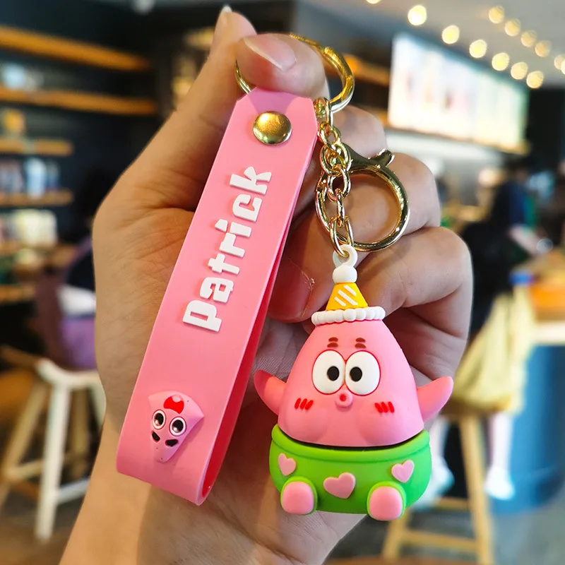 

Cartoon Keychain Couple Backpack Creative Car Accessories Keychain Doll Cute Personalized Gifts Y2k Fashion Toys Anime