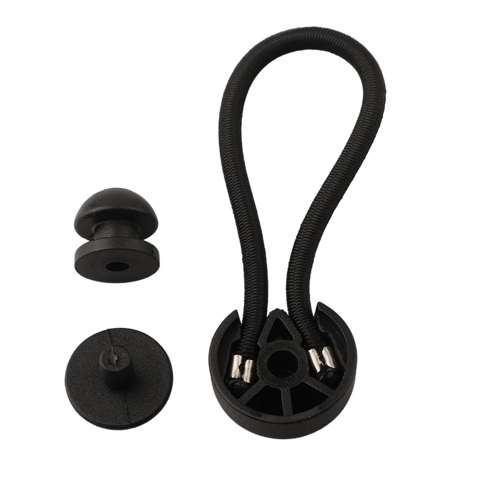 

Boating Camping Elastic Buckle Boat Bungee Clip Practical Use Secure Grip Constant Tension Easy To Disassemble