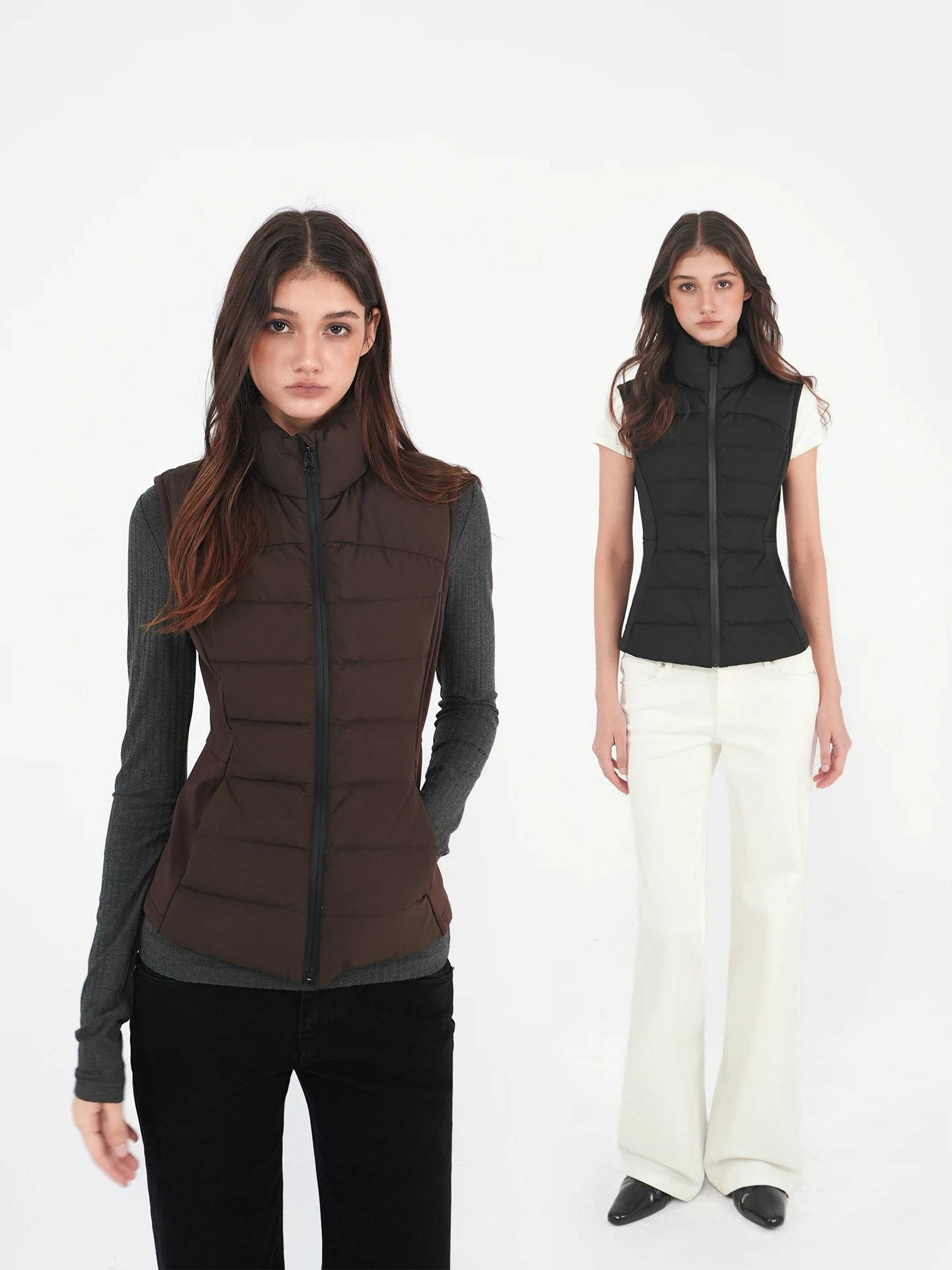 

Легкий пуховый жилет Jim Kennet90: дышащий, теплый, из полиэстера, женский, на молнии, верхняя одежда