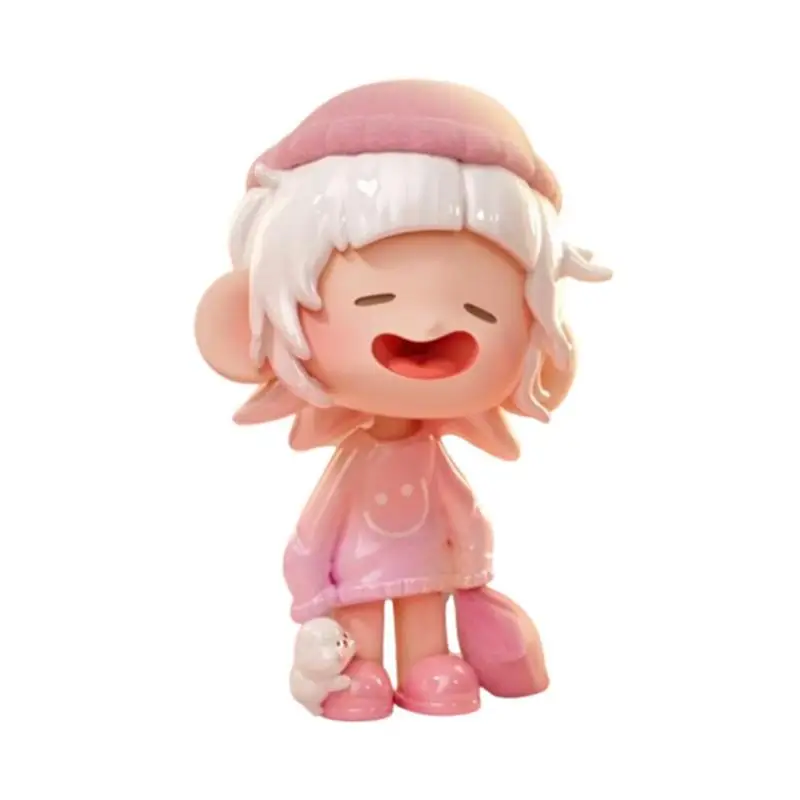 Authentieke Lazy Pink Dream Series Blind Box Girl Ornament Trendy speelgoedpop handgemaakt cadeau