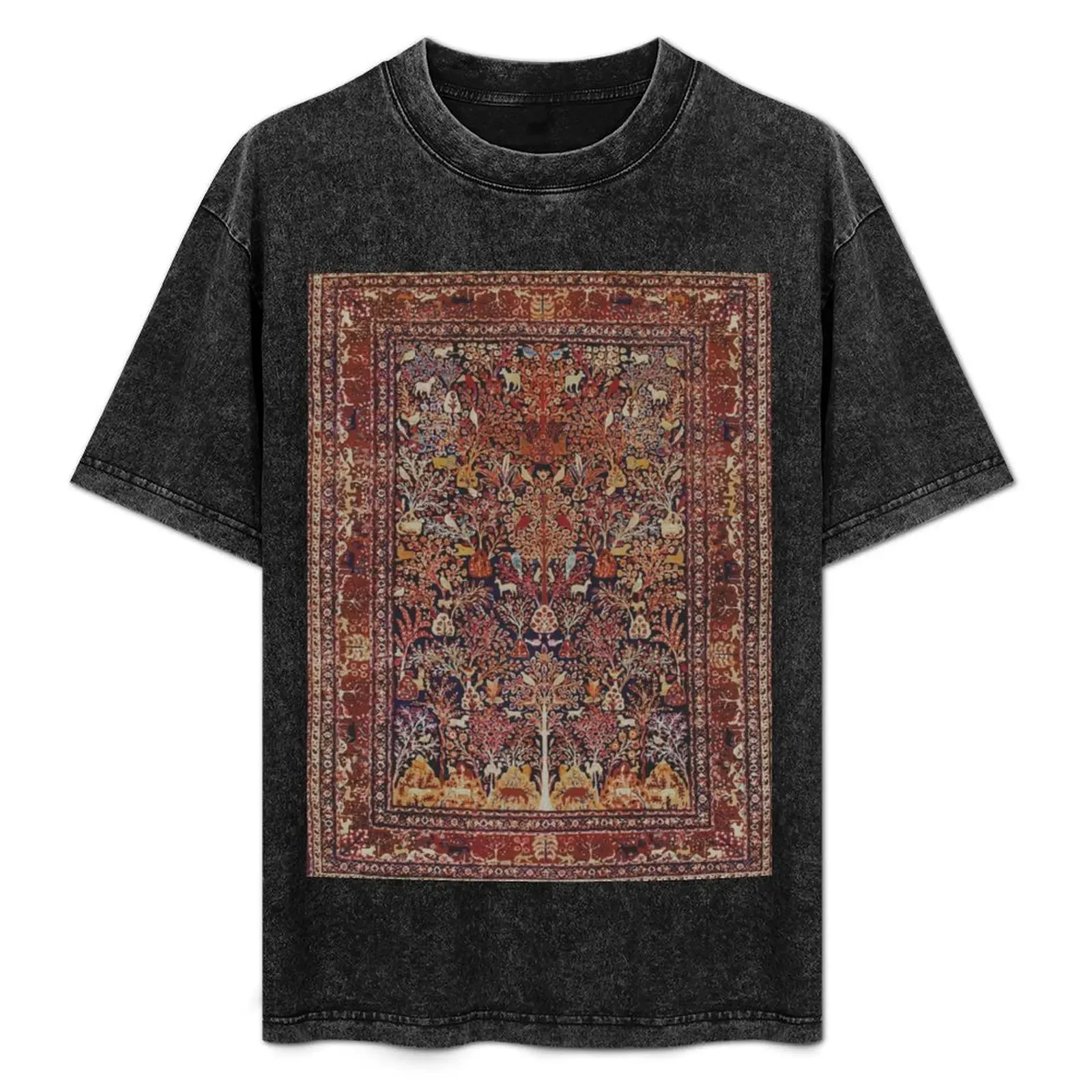 

Persian Vintage Antique Carpet Nature Fine Art T-Shirt hippie clothes tshirts personalised customs men t shirts high quality