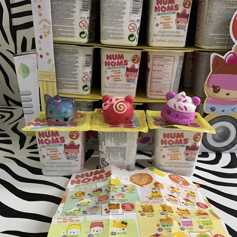 Original Surprise Num Noms Slime Dismantling Toys Delicious Toys Fluffys Mystery Sparkling Frost Cup Smell Snackables Kids Gifts