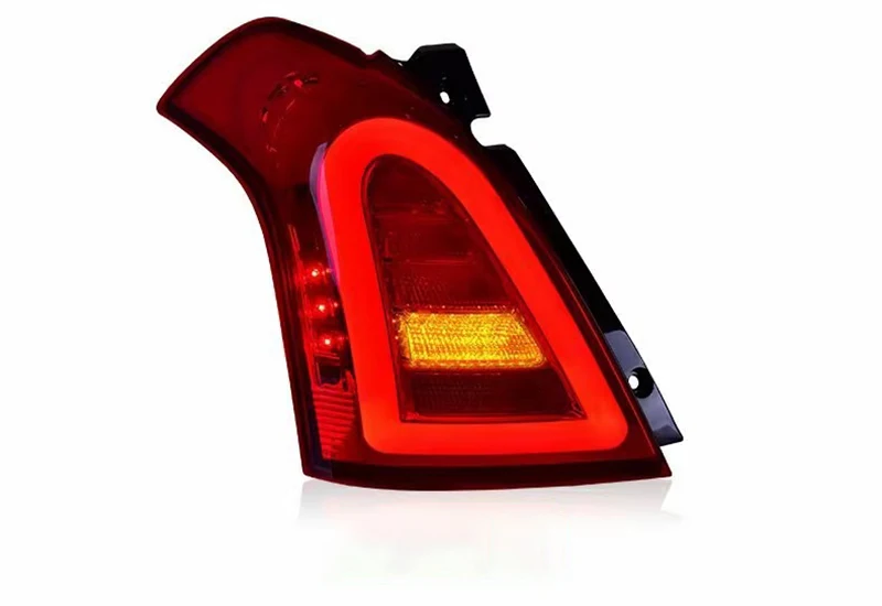 LED Taillight Assembly Fit for Suzuki Swift 2004 2005 2006 2007 2008 - 2016 Modified 2019 New Full LED Running Water Taillight