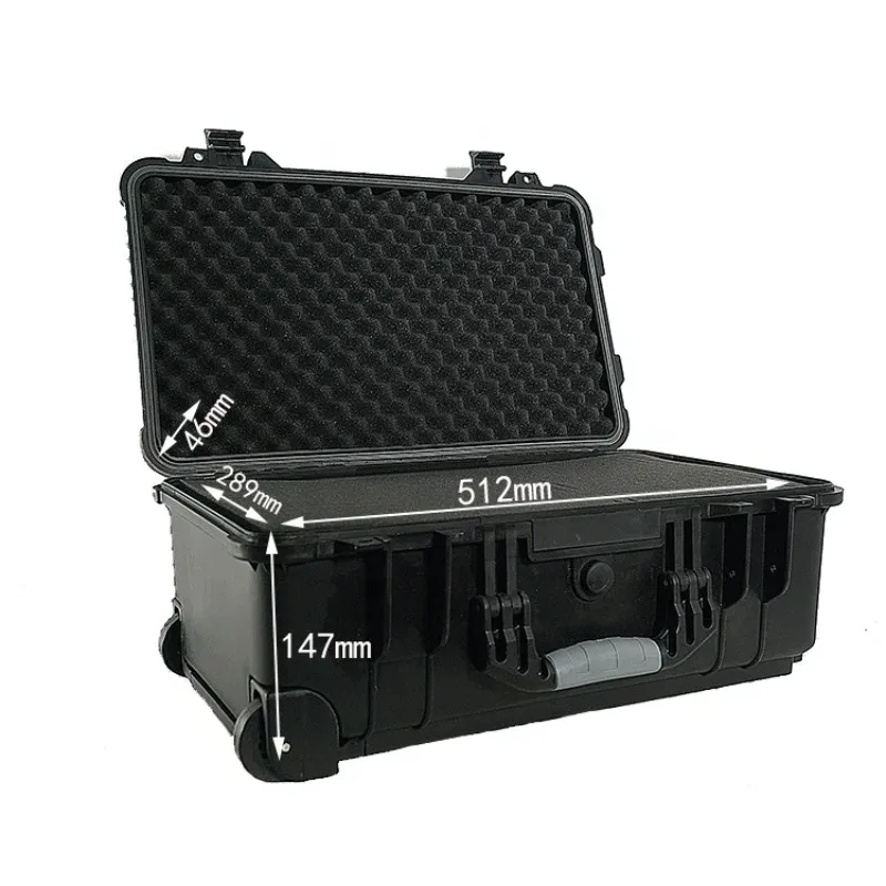 DPC112 Foam Padded Hard Plastic Tool Case For Camera