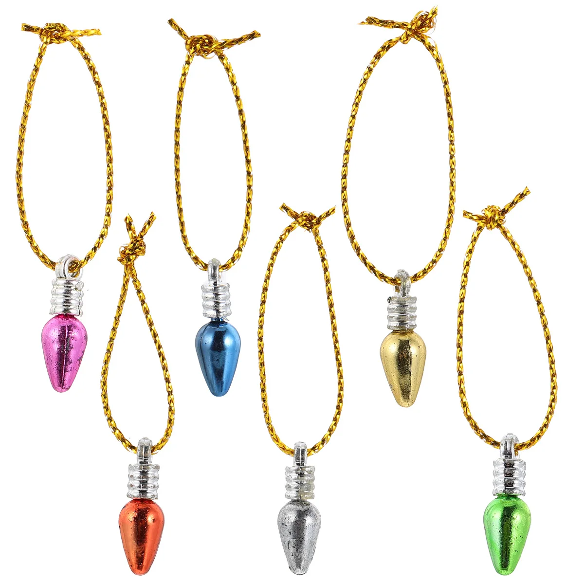 Lamp Bead Hanging Decoration Beads Diy Ornaments Colorful Mini Commercial Decorations Plastic Complementary Creative
