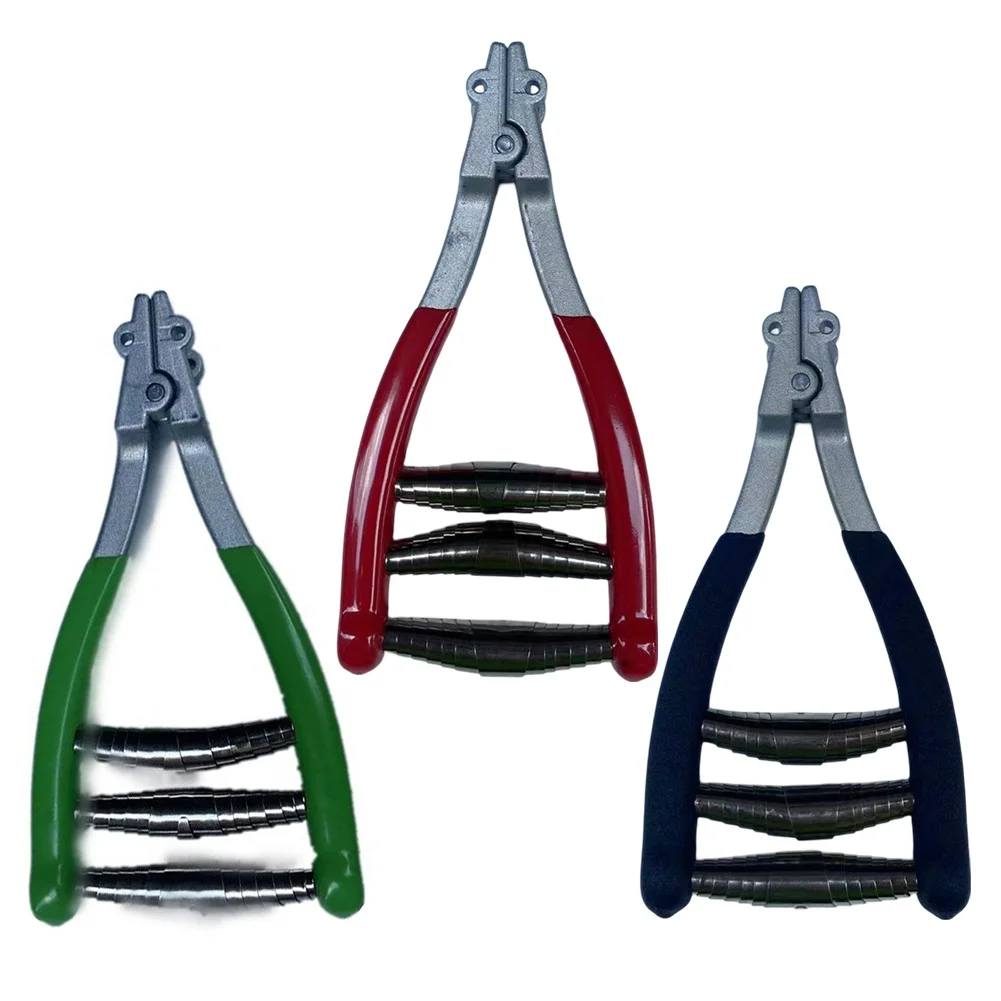 

1PCS Stringing Machine Starting Clamp Three Springs Tennis Badminton Stringing Machine Zinc Alloy Spring Steel Threading Machine