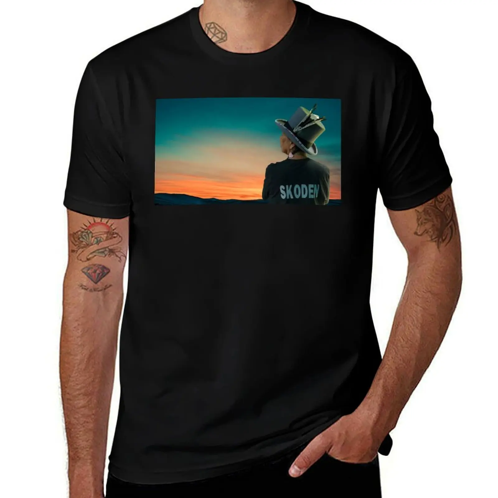 SKODEN Grandmother Reservation Dogs T-Shirt Streetwear Print Tee Shirt T-Shirt