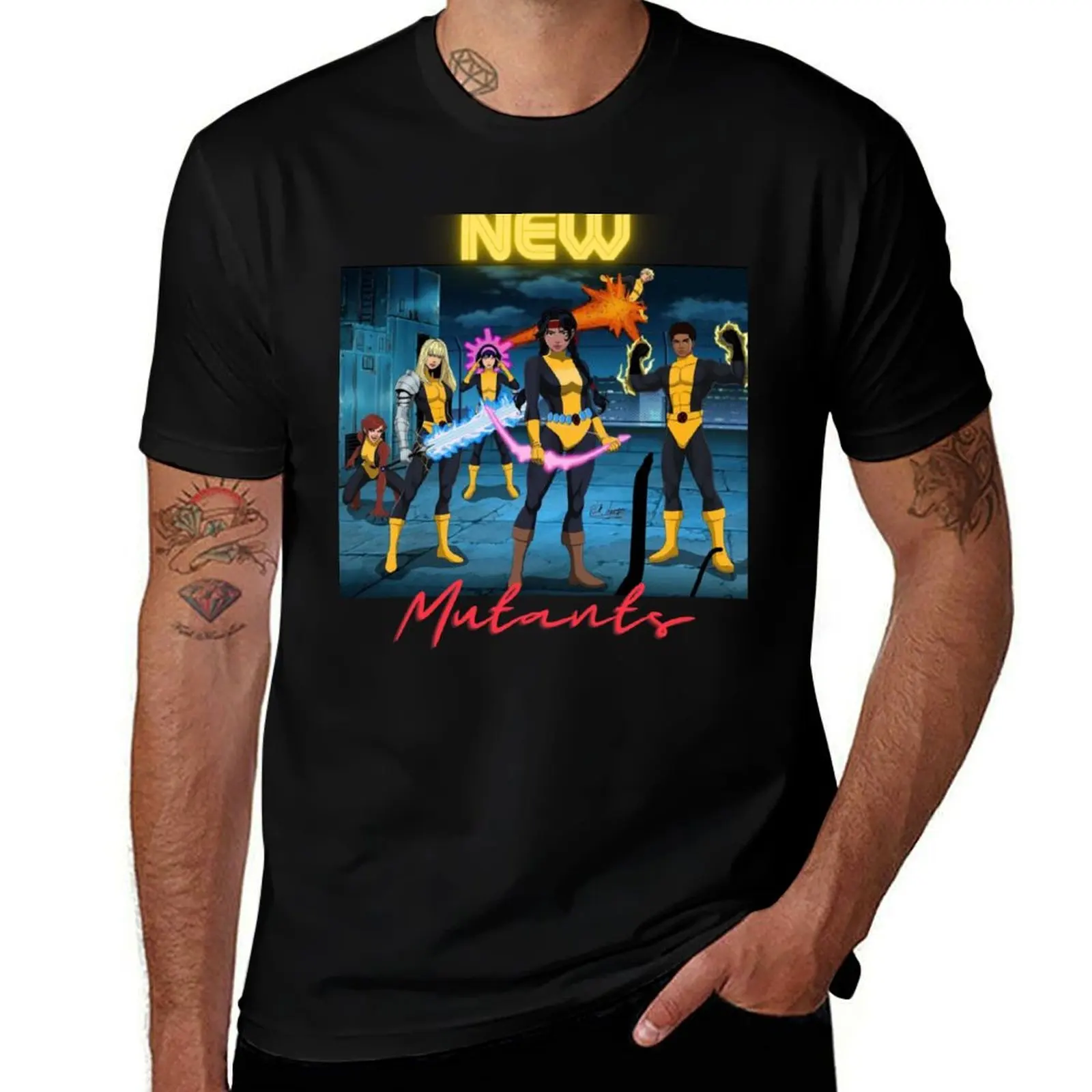 The New Mutants T-Shirt Fashion Casual Short Sleeve Top T-Shirt