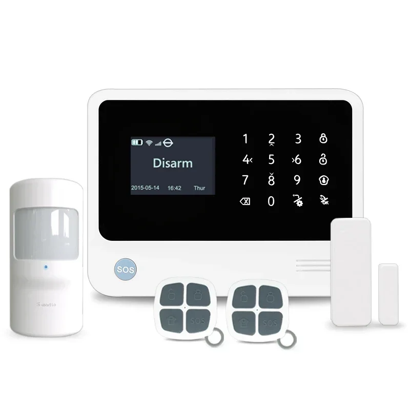 Hot sale WIFI/GSM security alarm system support Contact ID central monitoring home  alarm system