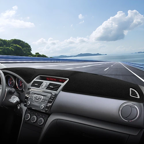 Imagen 2 del producto Para Mazda 6 GH 2008 2009 2010 2011 2012 Atenza cubierta de salpicadero de coche parasol evitar alfombrilla de luz accesorios de almohadilla de Panel de instrumentos