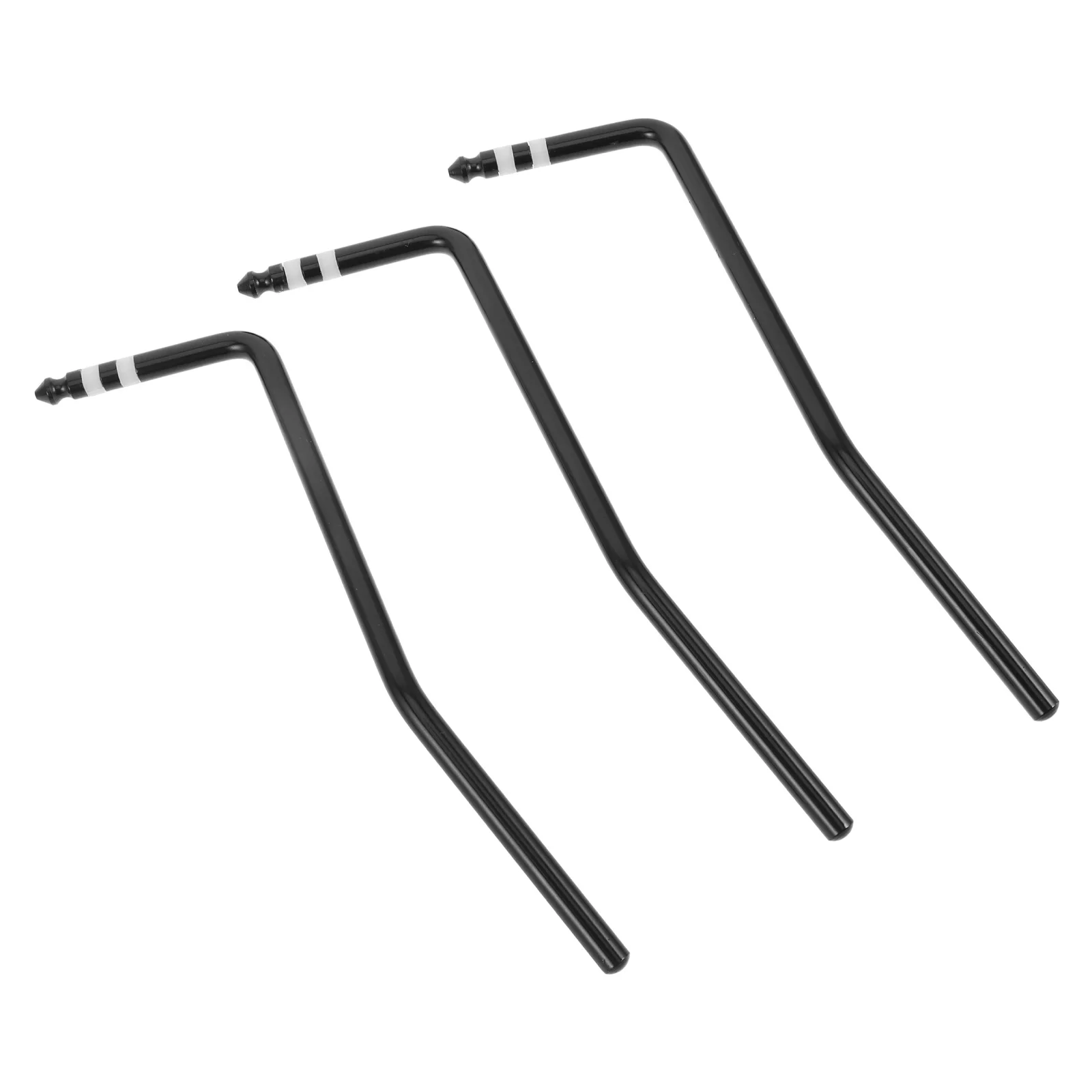 

3 Pcs Electric Guitar Tremolo Replacement Vibrato Bar Arm Supply Accessories In-line