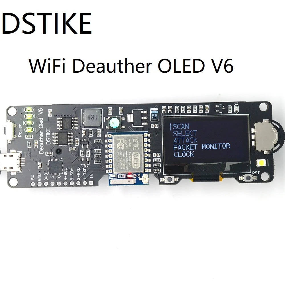 

DSTIKE WiFi Deauther OLED V6