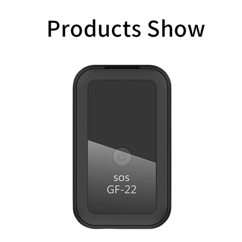 GF21 GF22 GPS Real Time Car Tracker Voice Control Anti-Lost Device Locator Anti-lost Device Mini Precise Positioning 2022