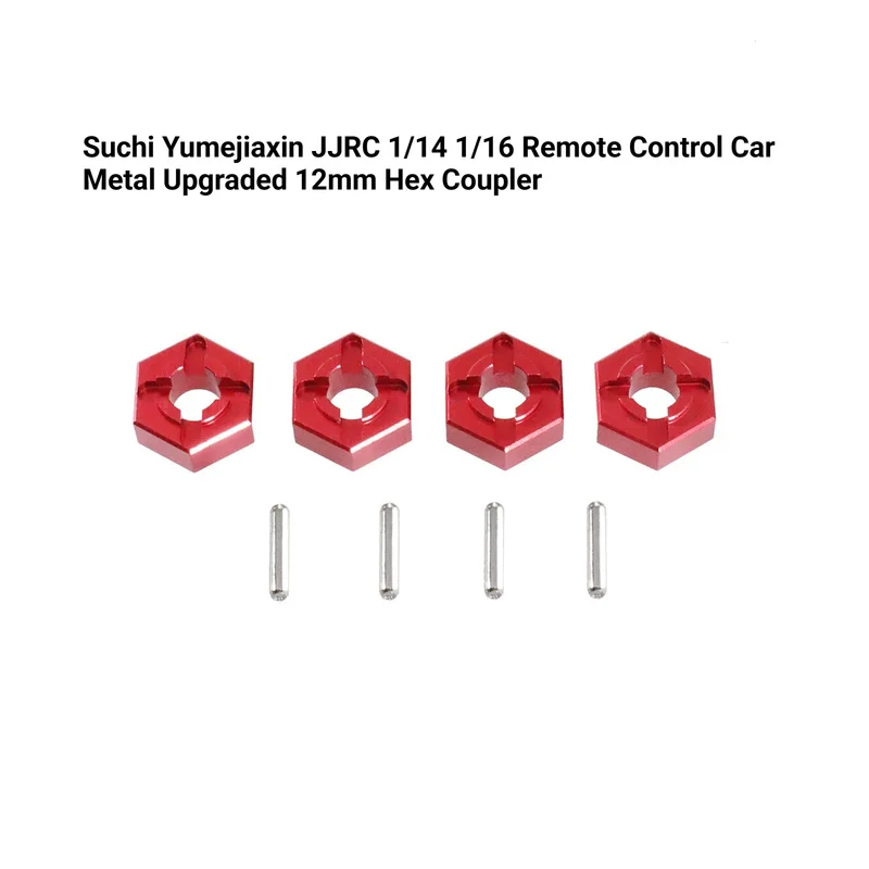 

JJRC Suchiyu Meijiaxin 12 Mm Wheel Hex Adapter Aluminum Metal Upgraded Part For 1 14 1 16 Scale Remote Control Rc Car