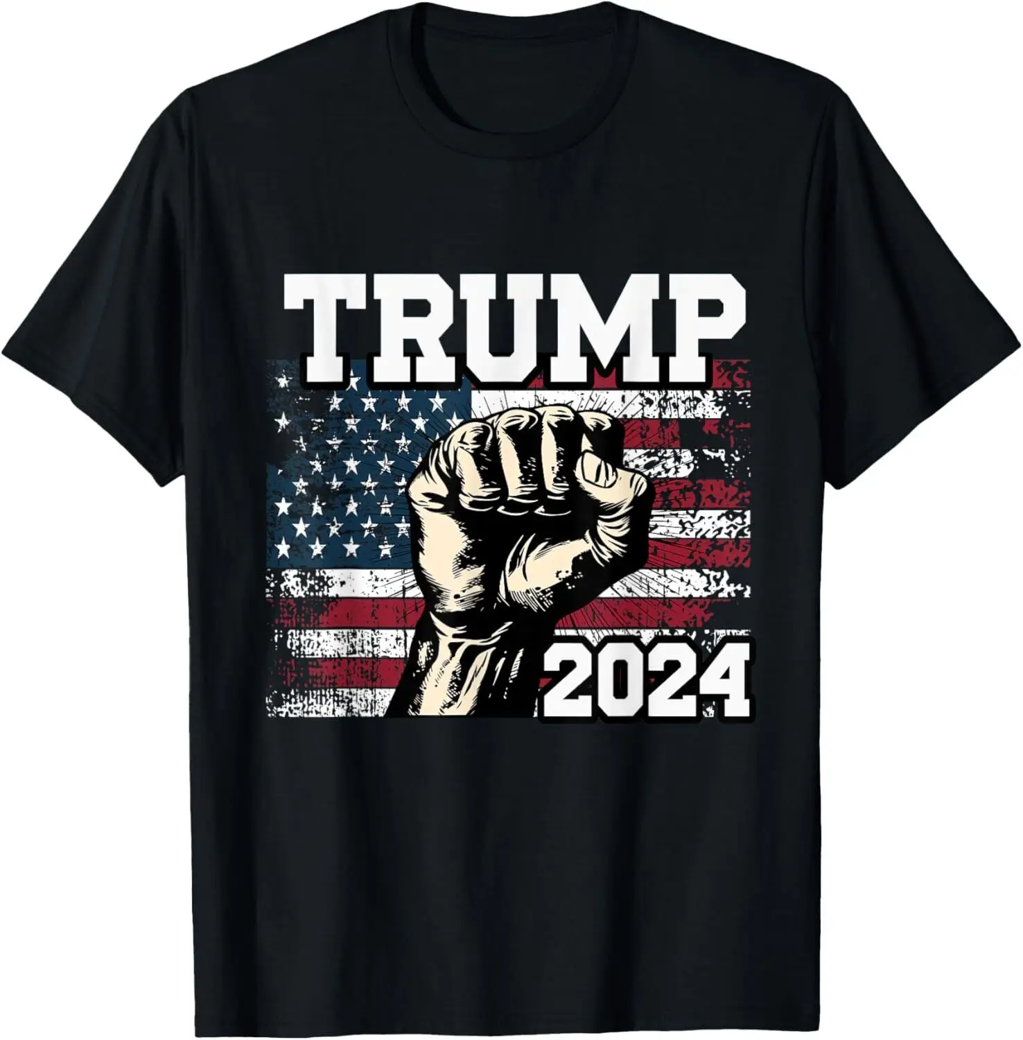 Trump fist pump bump presidential election 2024 republican T-Shirt