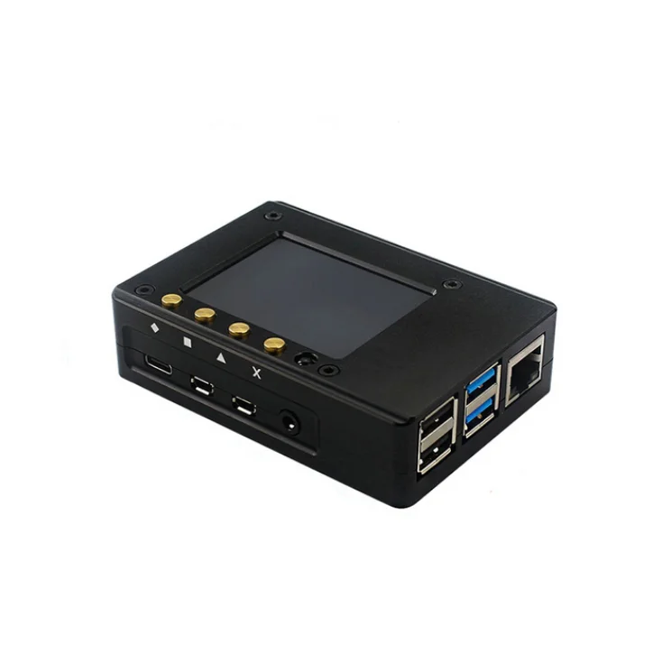 New Raspberry Pi 3/4 Model B 2.2 Inch/2.4inch TFT LCD Display Module With Aluminum Alloy Case Enclosure Shell