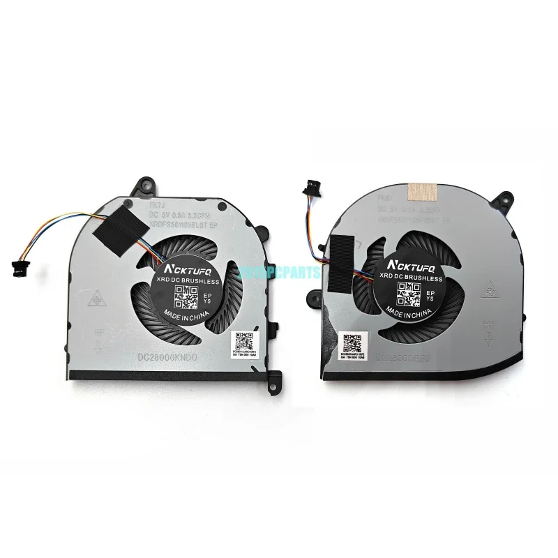 

Вентиляторы охлаждения ЦП и ГП L+ для Dell XPS 15 7590 9570 Precision 5540, артикулы 008YY9, 0TK9J1