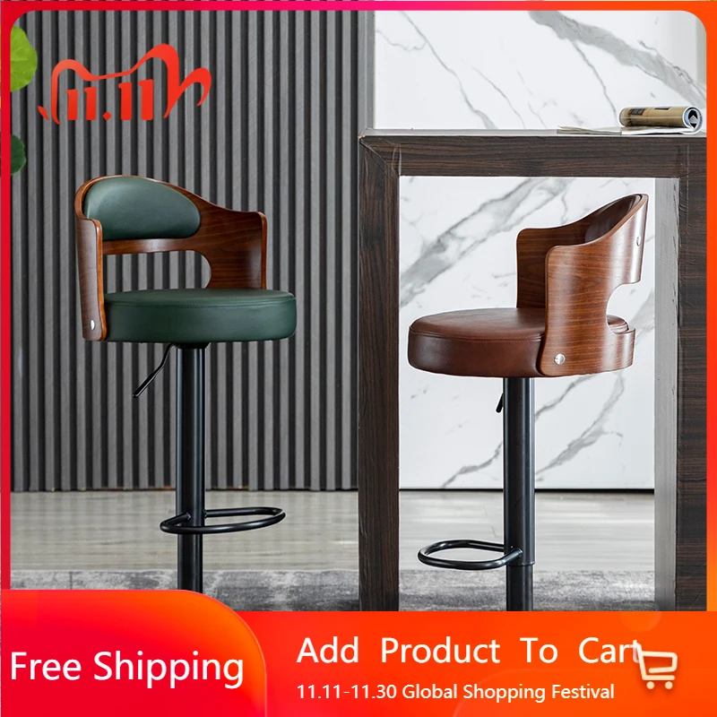 

Barber Ultralight Bar Stools Nordic American Midcentury Counter Luxury Design Vanity Bar Stools Unique Sturdy Muebles Furniture