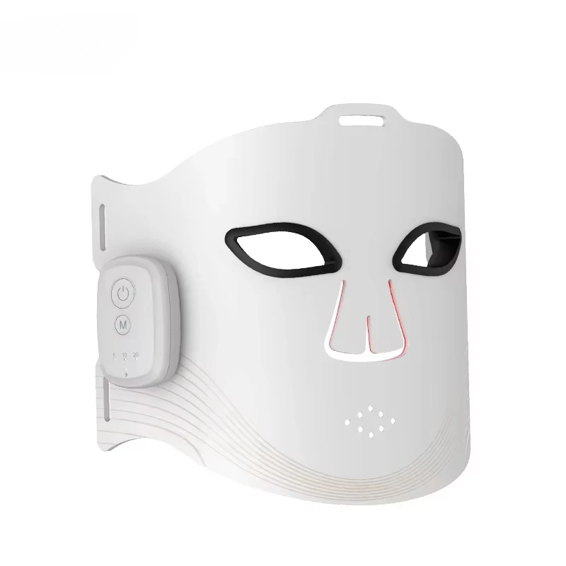 New Product 2026 Led Beauty Facial Mask 4 Colors Wireless Led Face Mask Red Light Therapy Mask with  Controller
