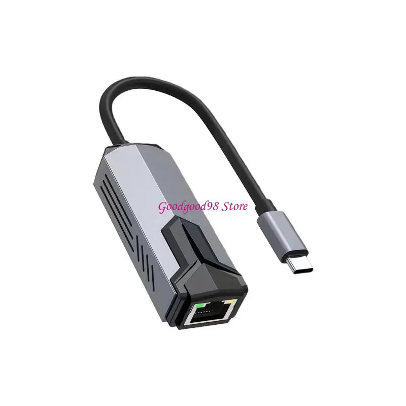

Тип C USB3.0 к сетевому адаптеру Ethernet RJ45 Гигабитный Интернет 5000 Мбит/с